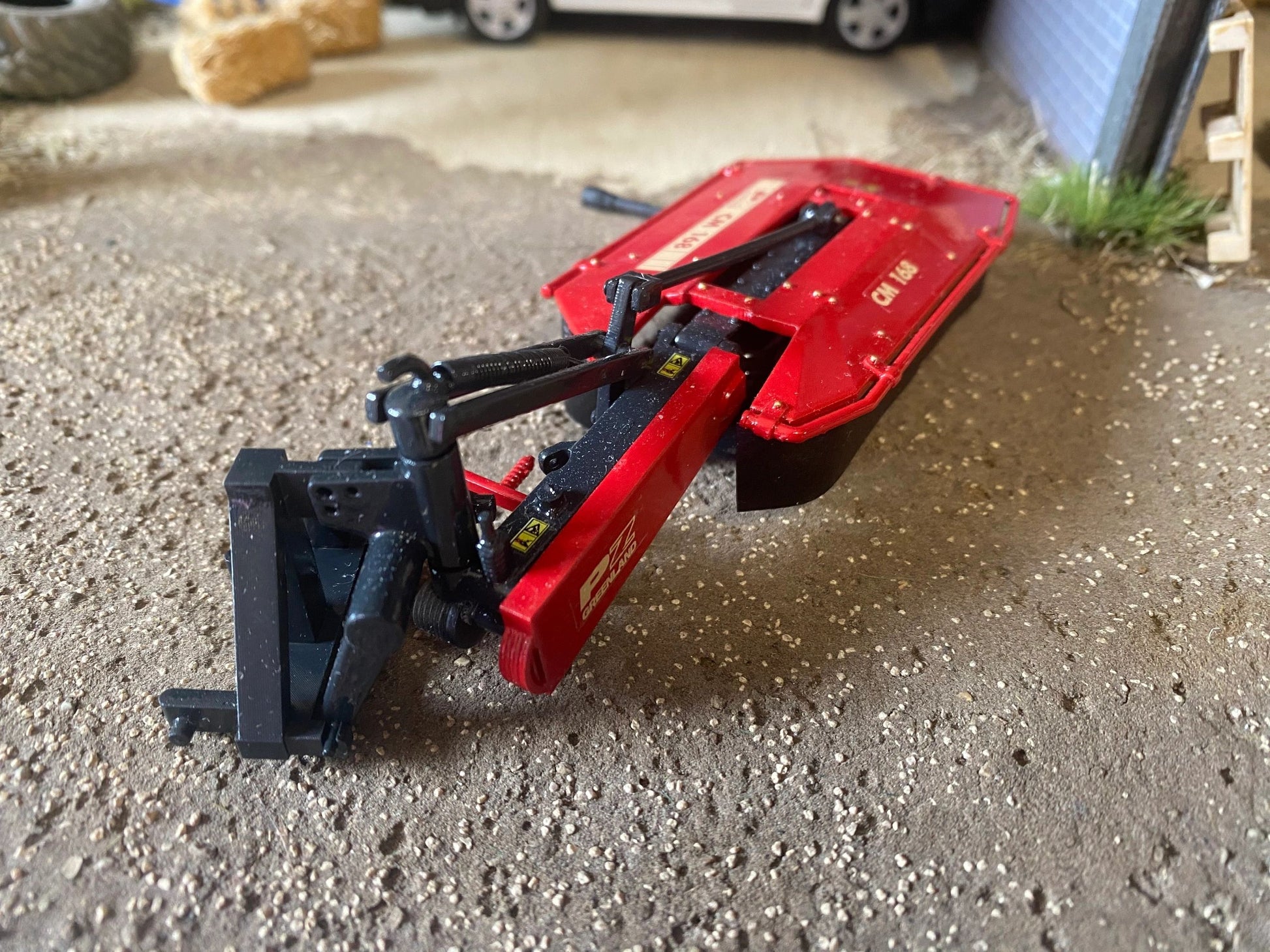 PZ CM168 drum mower Scratch Built 1:32 scale Image 7