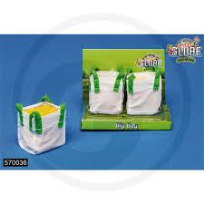 Pair of Big Bag Dumpy Dump Bags with Silo Filling 1:32 scale Kids Globe Image 2