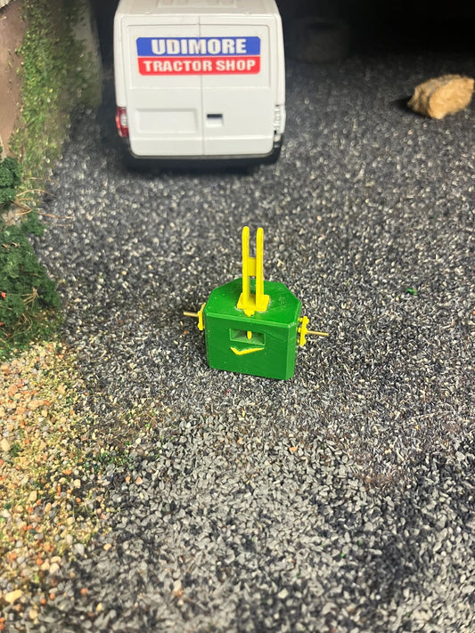 Perfect32 John Deere Tractor Front Wright Weight 1:32 scale Image 2