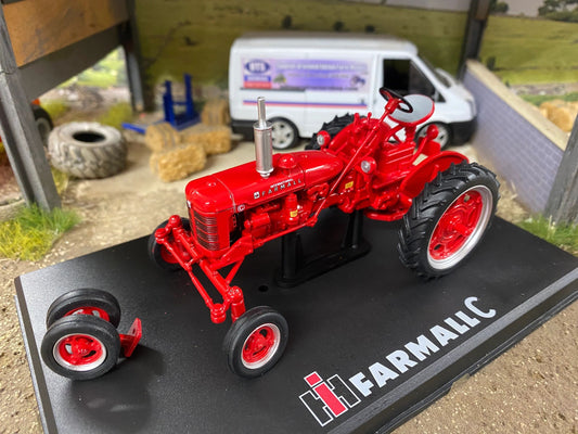 REP175 Replicagri Farmall C with row crop set tractor 1:32 scale Boxed Image