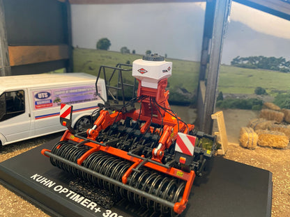 REP251 Replicagri Kuhn Optimer 303 + Kuhn Hopper SH201 1:32 scale Boxed Image