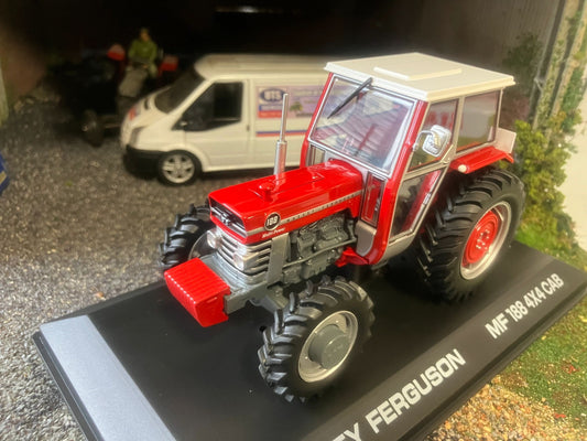 REP513 Replicagri Massey Ferguson 188 Tractor with CAB NEW Boxed 1:32 scale Image