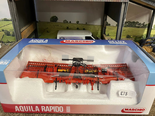 ROS Aquila Rapido 6000 power harrow 1:32 scale Boxed Image