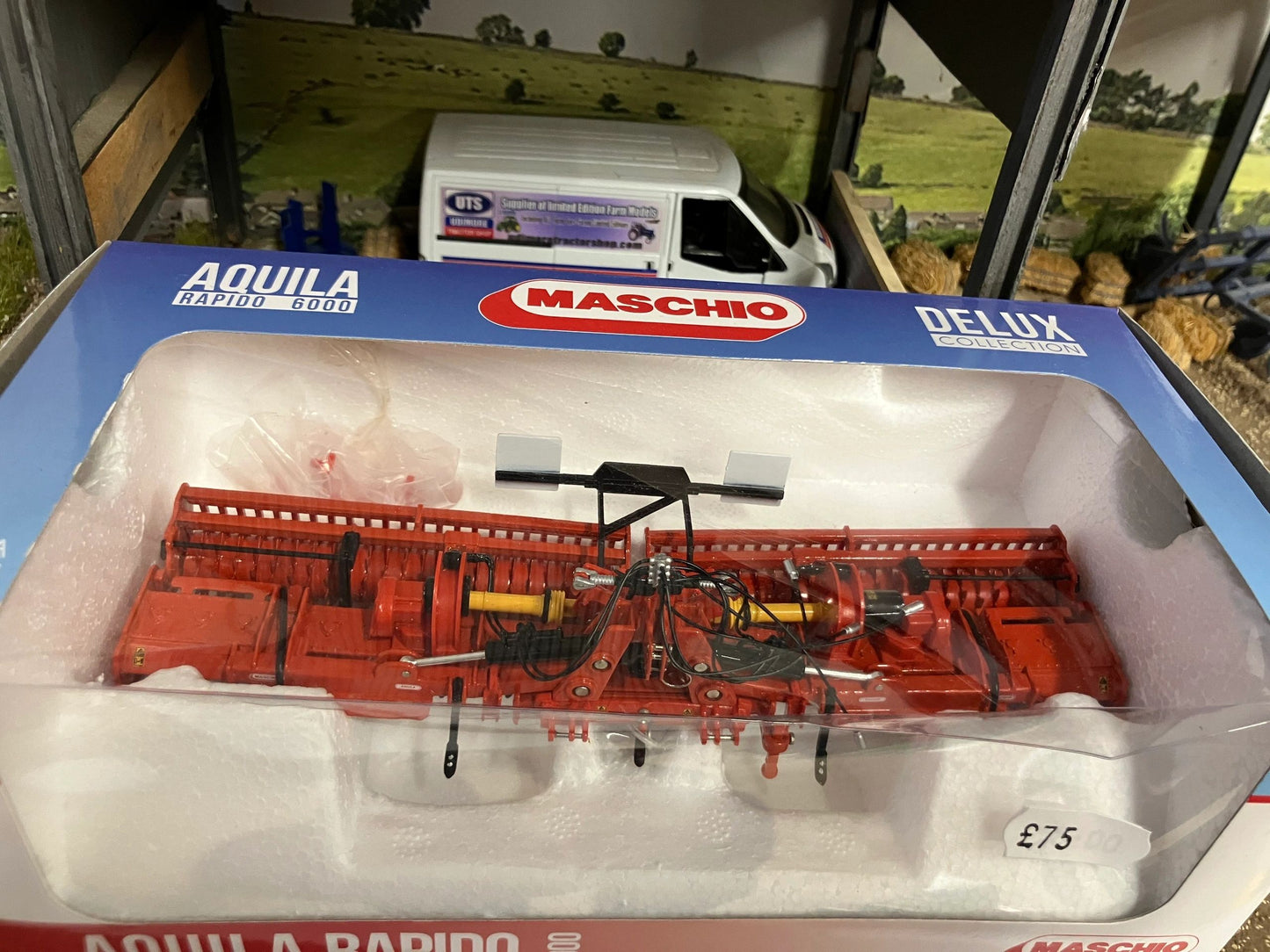 ROS Aquila Rapido 6000 power harrow 1:32 scale Boxed Image 4