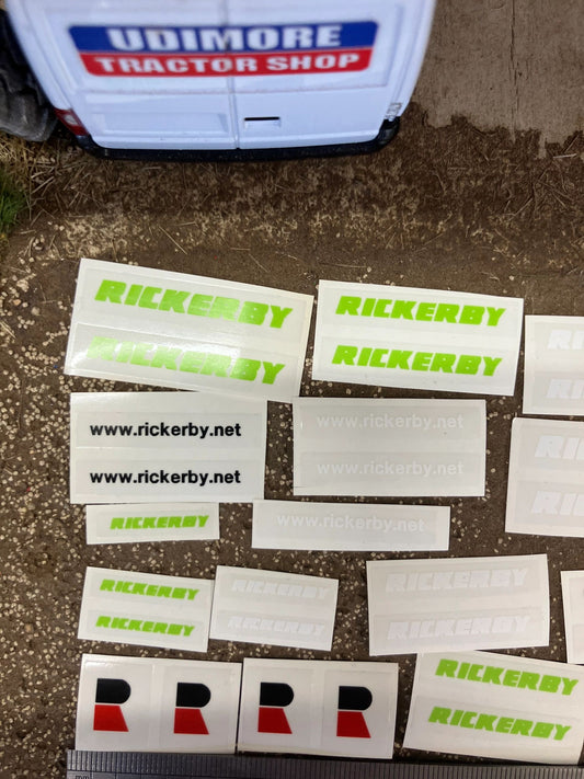 Rickerby Claas farm machinery dealership 25 x pre cut professional High quality vinyl stickers set Claas farm machinery tractor combine decals Image 2