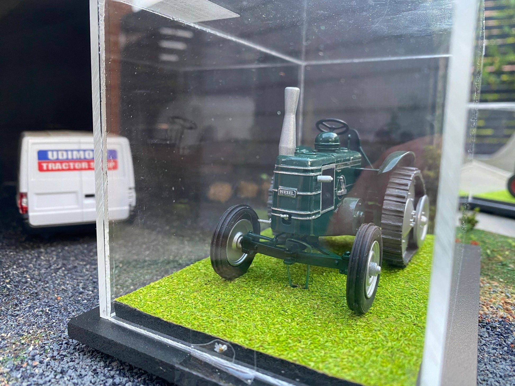 SCALEdown Handbuilt Field Marshall Half Tracks Tractor 1:32 scale Display case COLLECTION ONLY Image 3