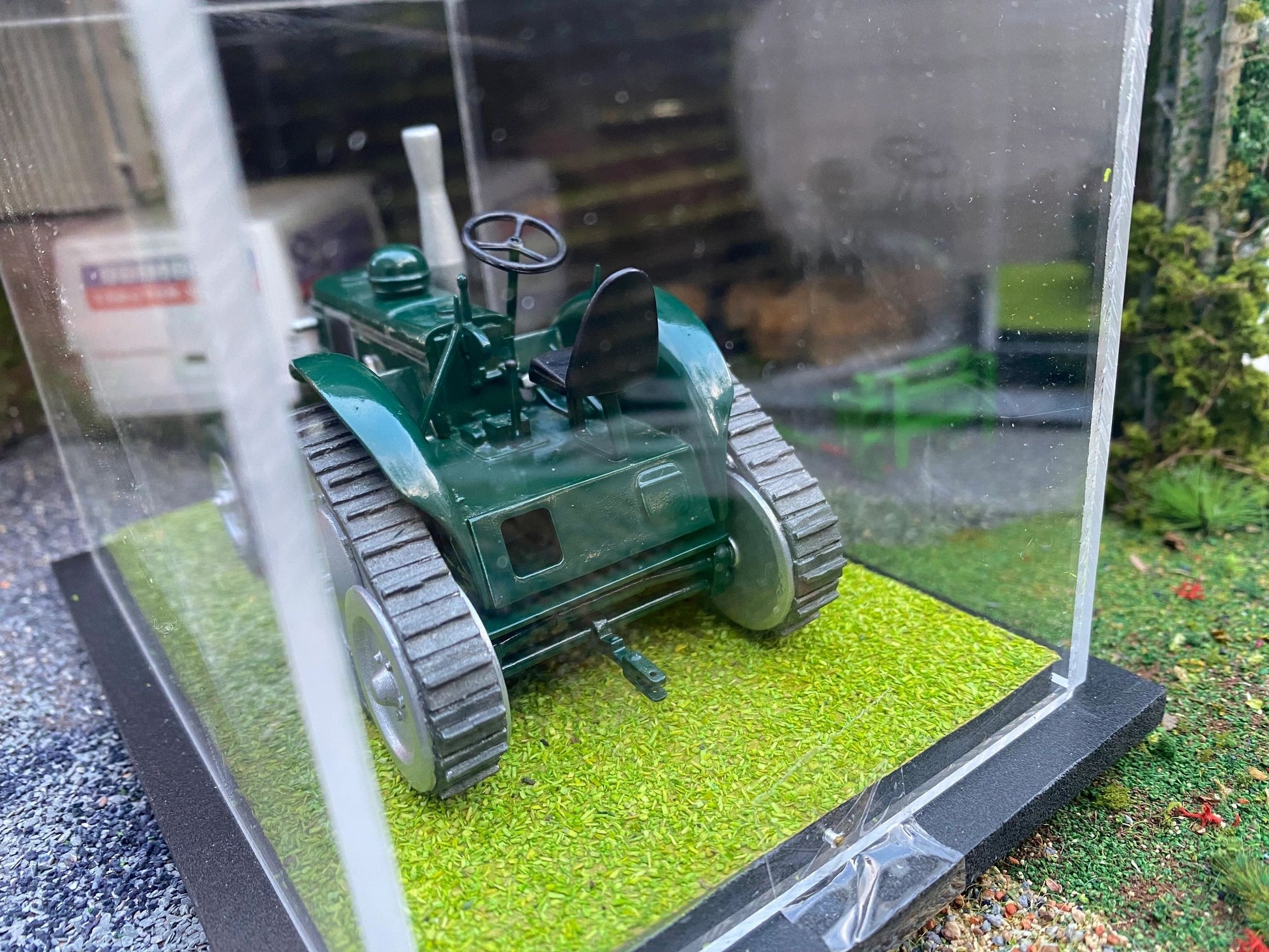 SCALEdown Handbuilt Field Marshall Half Tracks Tractor 1:32 scale Display case COLLECTION ONLY Image 4