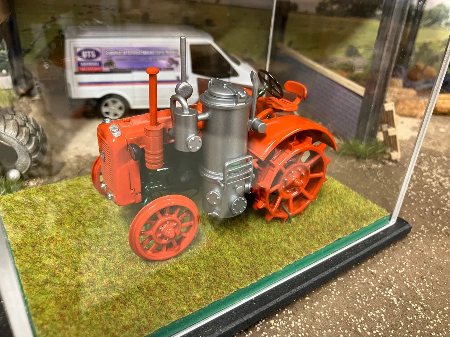 SCALEdown Handbuilt T048 Wartime Volvo Burning Gas Tractor 1:32 scale Display case COLLECTION ONLY Image 3