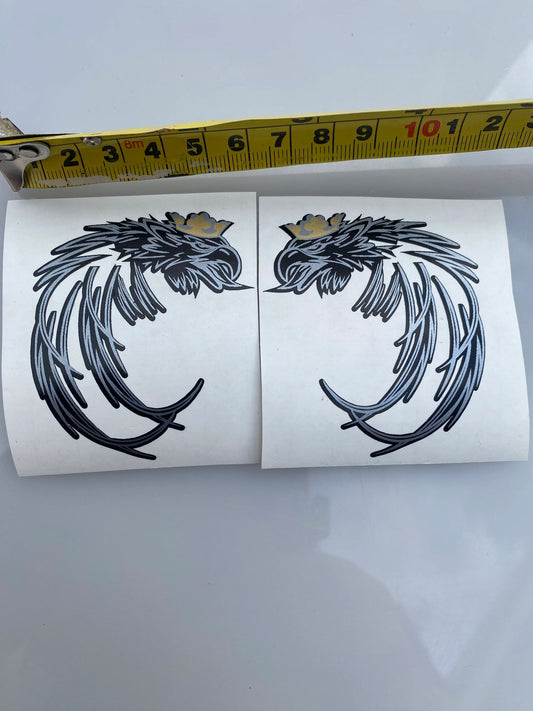 Scania Griffin GOLD crown Professional Pre Cut High quality vinyl decal packs stickers 1:32 scale Truck Lorry Image