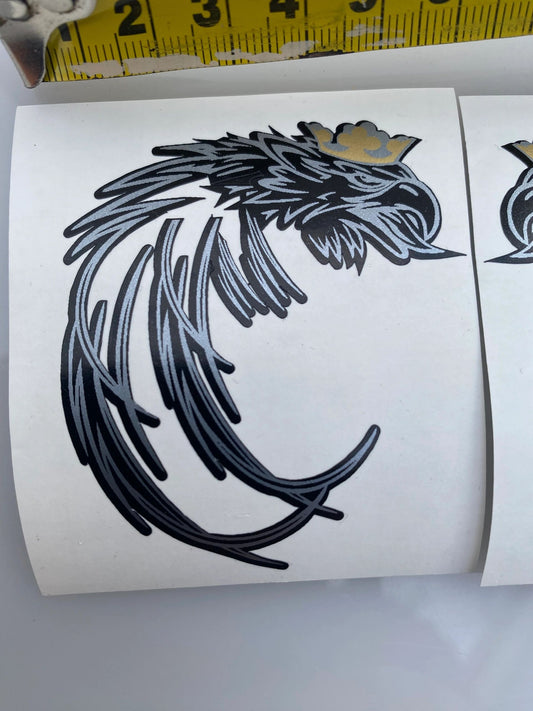 Scania Griffin GOLD crown Professional Pre Cut High quality vinyl decal packs stickers 1:32 scale Truck Lorry Image 2