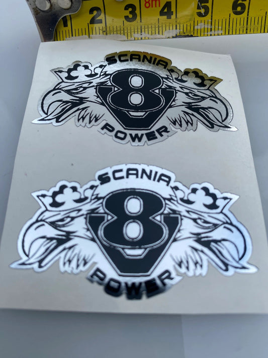 Scania Power 8 Truck Professional Pre Cut High quality vinyl decal packs stickers 1:32 scale Truck Lorry Image 2