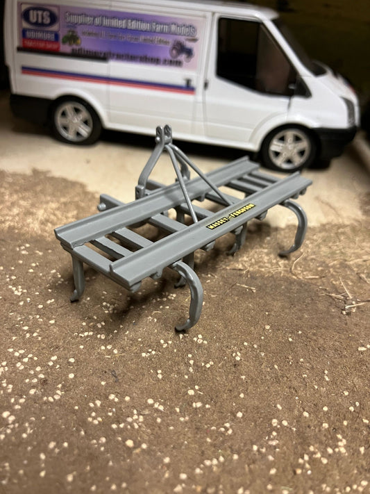 Scratch built Handbuilt Britains linkage grey version Massey Ferguson Cultivator 1.32 Farm Image 2