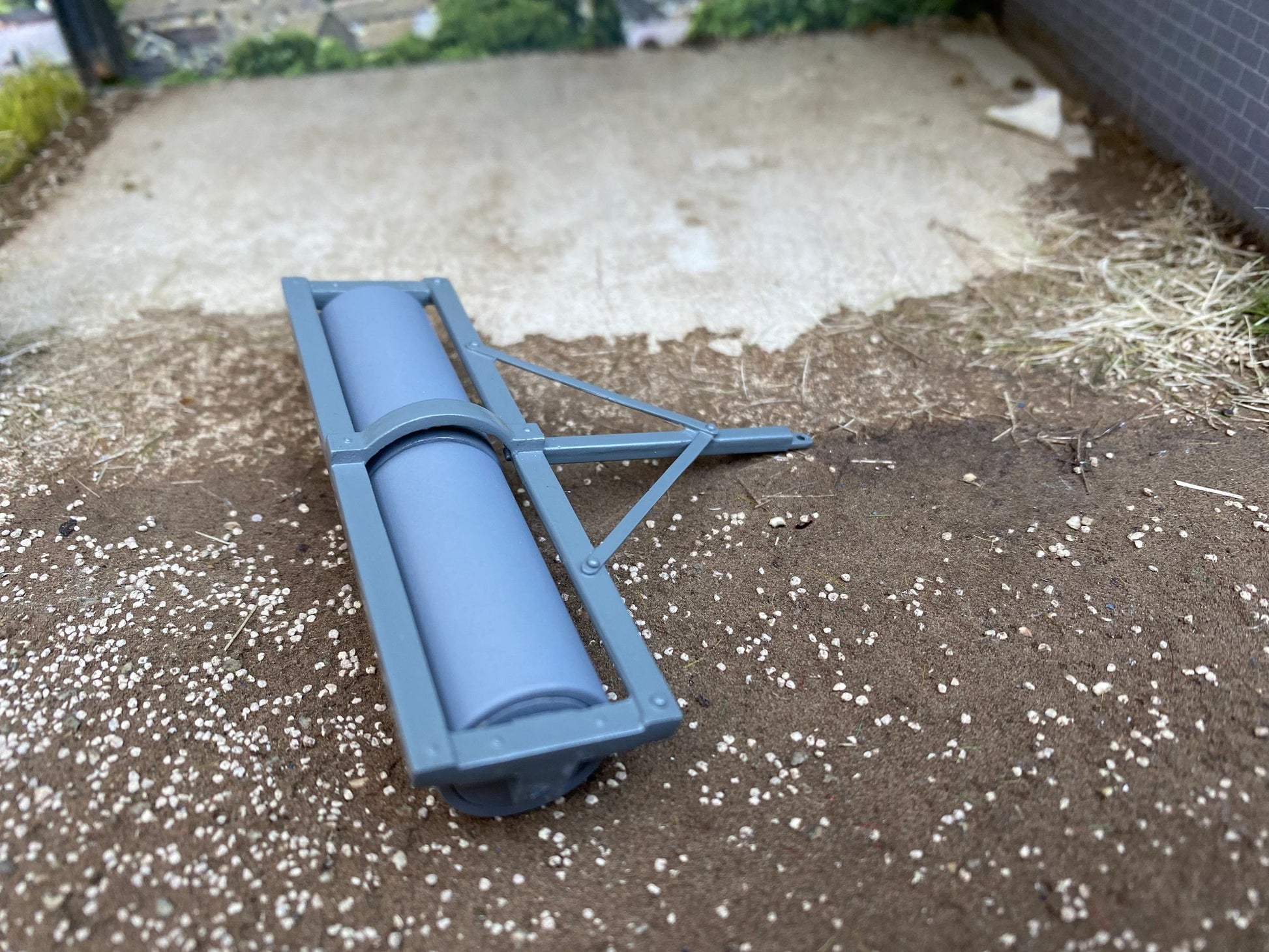 Scratch built trailed farm field Roller 1:32 Scale Cen Davies Image 5