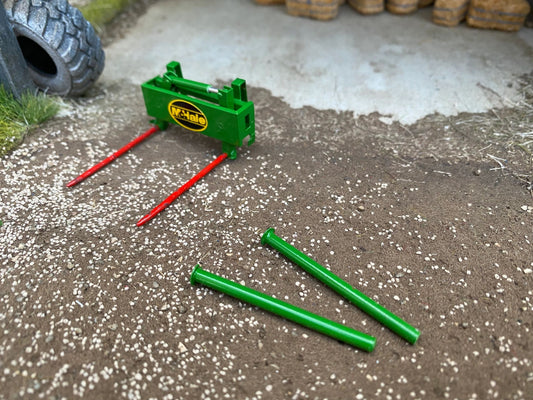 Scratchbuilt McHale Bale Handler 1:32 scale Handbuilt Brass Perfect 32 Image