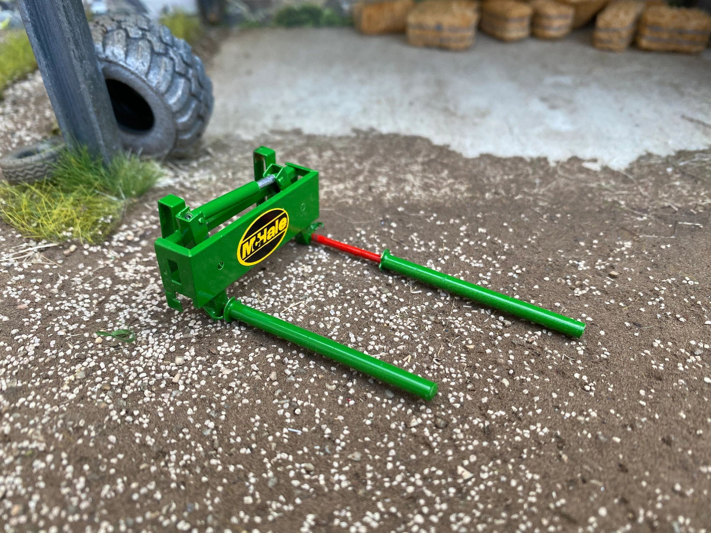 Scratchbuilt McHale Bale Handler 1:32 scale Handbuilt Brass Perfect 32 Image 3