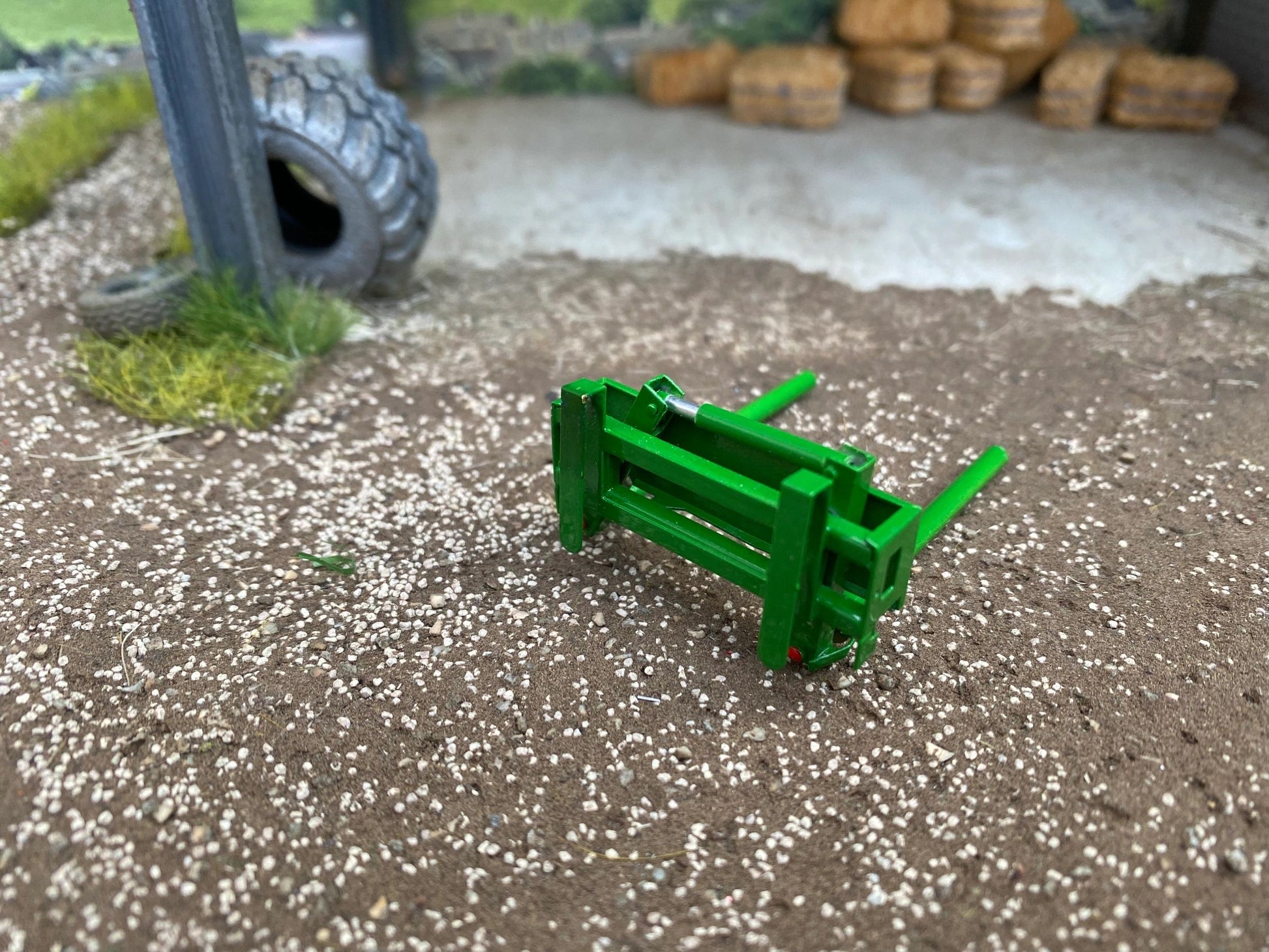 Scratchbuilt McHale Bale Handler 1:32 scale Handbuilt Brass Perfect 32 Image 5