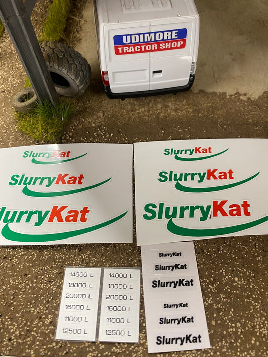 SlurryKat SK farm machinery 24 x Professional pre cut High quality vinyl huge pack decals farm machinery decals Image
