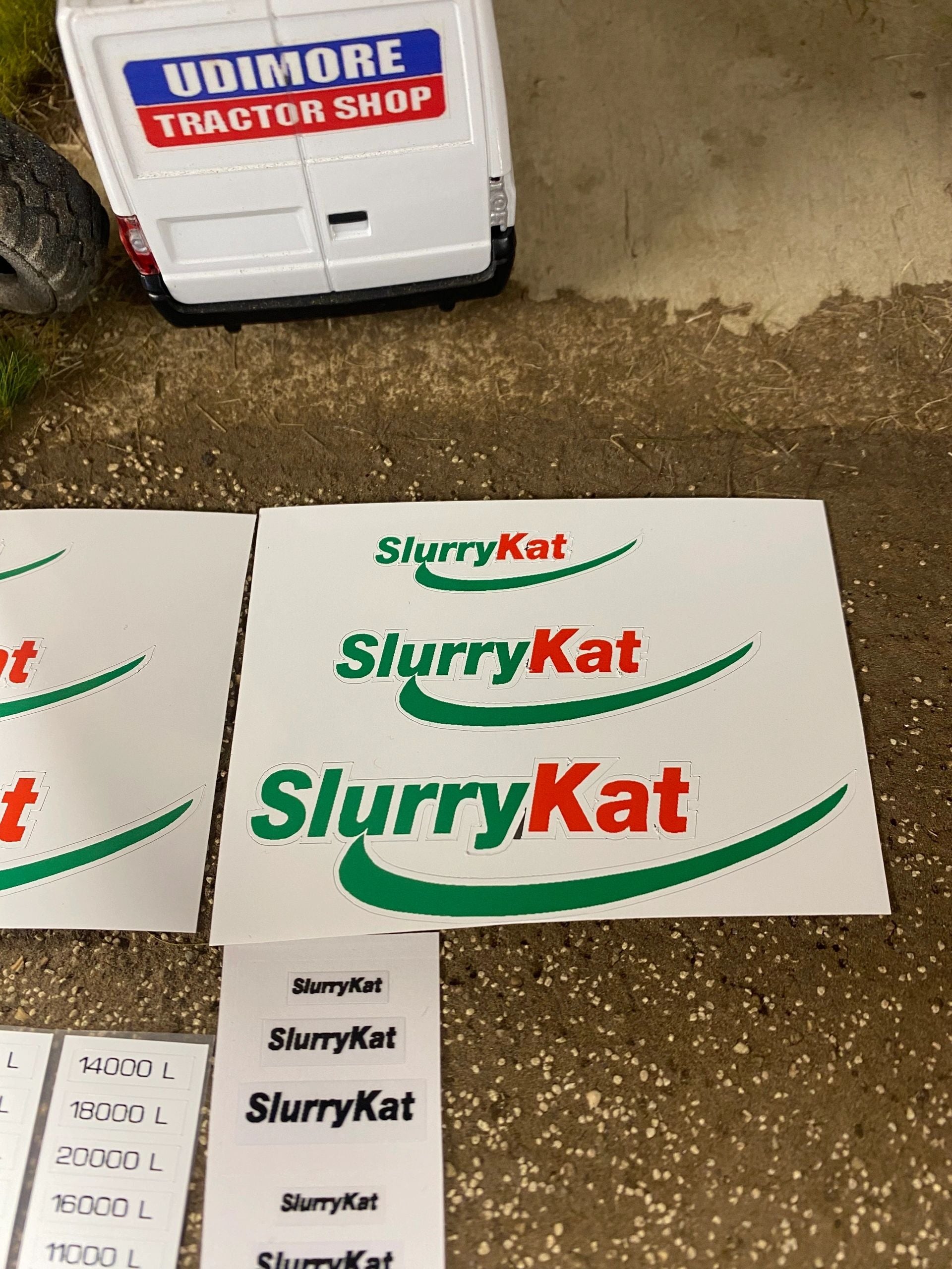 SlurryKat SK farm machinery 24 x Professional pre cut High quality vinyl huge pack decals farm machinery decals Image 2