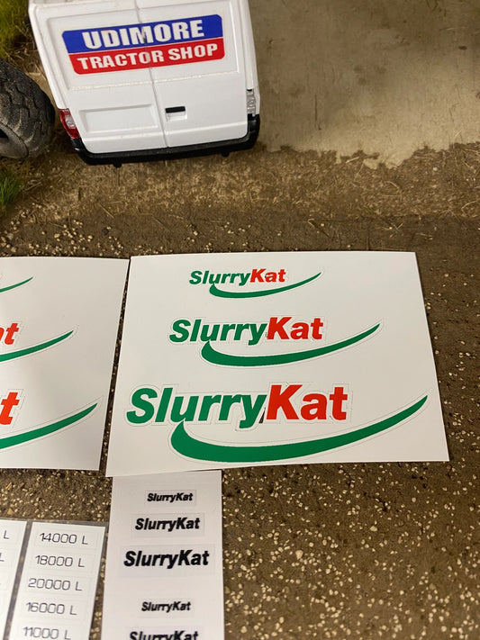 SlurryKat SK farm machinery 24 x Professional pre cut High quality vinyl huge pack decals farm machinery decals Image 2