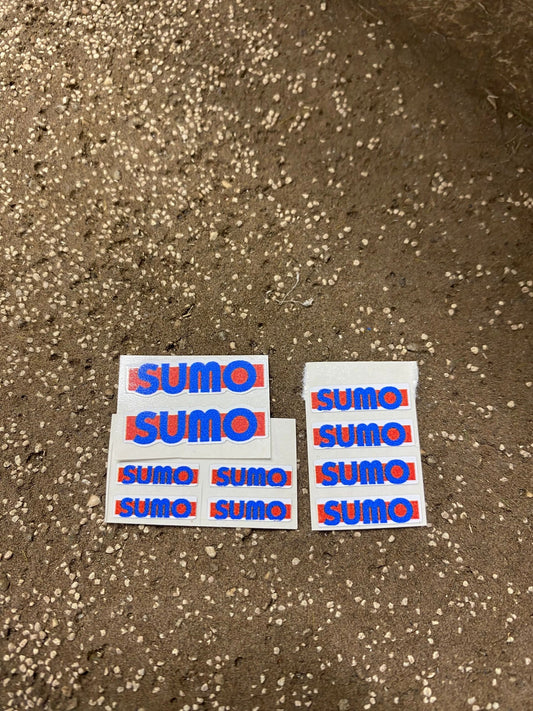 Sumo weight x 12 pre cut professional High quality vinyl huge pack decals Tractor farm machinery decals 1:32 scale Image 2