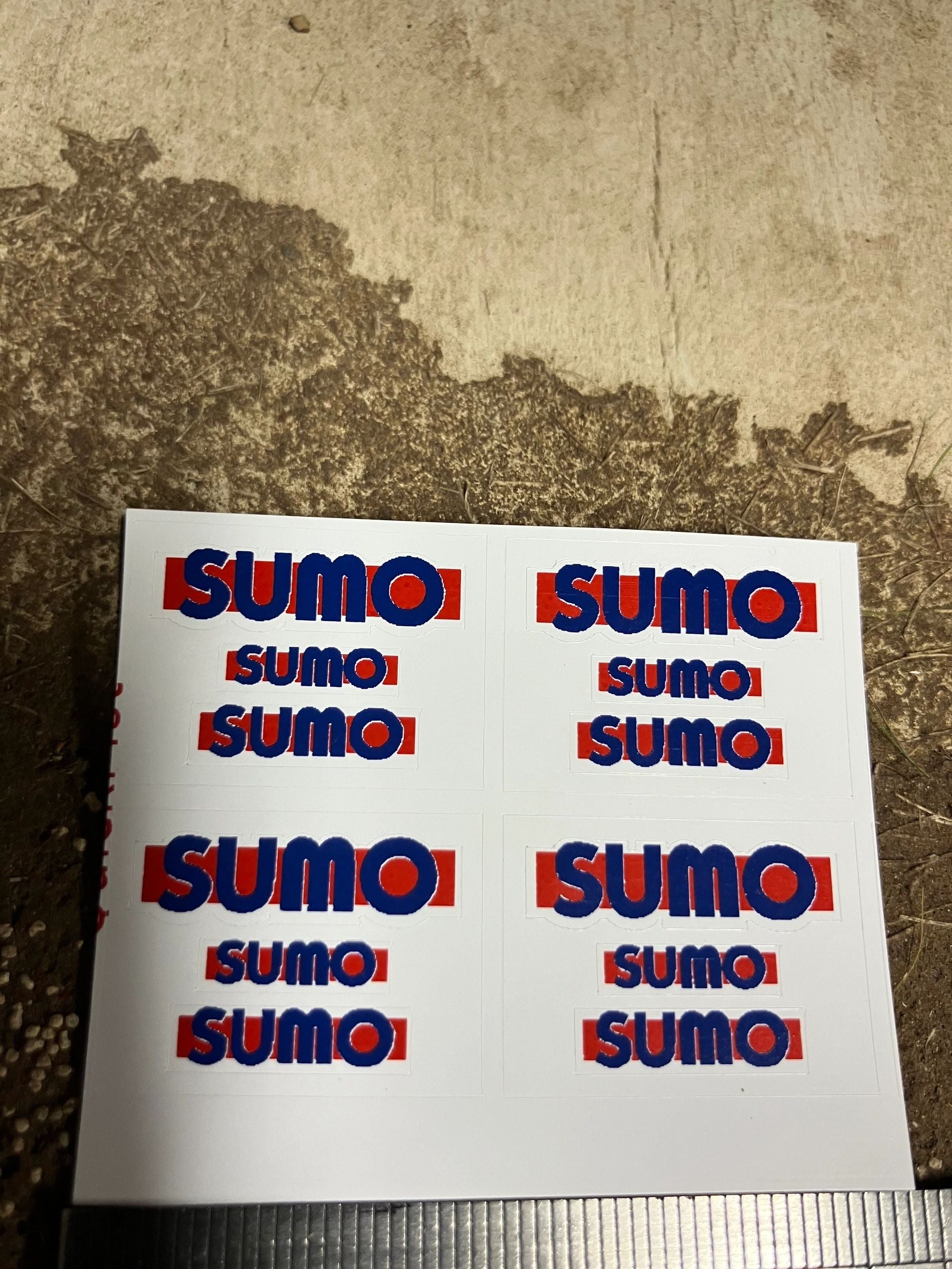 Sumo weight x 12 pre cut professional High quality vinyl huge pack decals Tractor farm machinery decals 1:32 scale Image 3