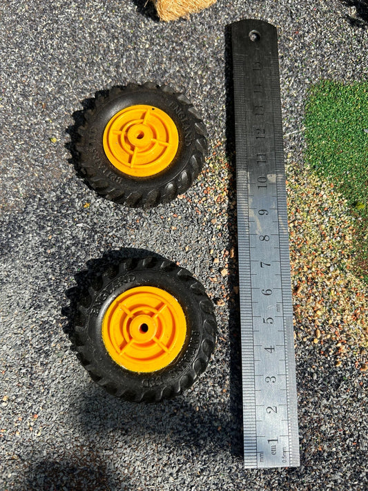 Tractor Farm machinery Rubber tyre wheel sets 50mm x 10mm Image 2