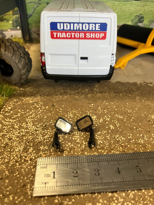 Tractor Mirrors pair of 1:32 scale farm machinery truck Image