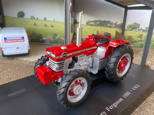 Universal Hobbies 1970 Massey Ferguson 1080 4wd Tractor 1:32 scale Boxed 4169 Image