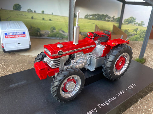 Universal Hobbies 1970 Massey Ferguson 1080 4wd Tractor 1:32 scale Boxed 4169 Image 2