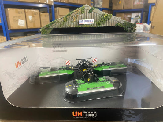 Universal Hobbies Deutz Fahr Drum Master 431F triple mowers BOXED 1:32 scale UH2834 Image