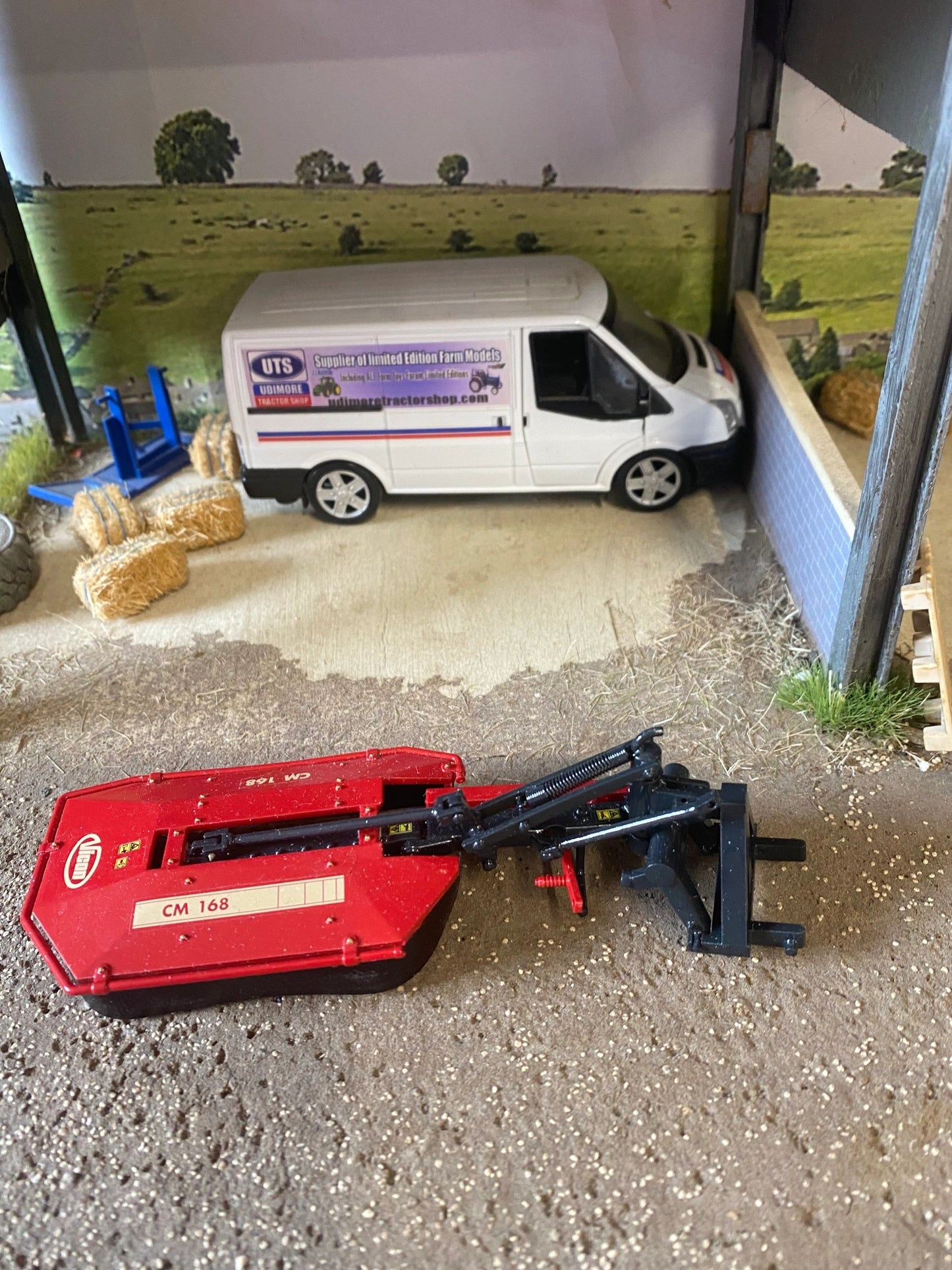 Vicon CM168 drum mower Scratch Built 1:32 scale Image 2