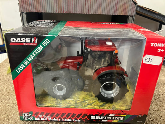 Vintage Britains CASE IH Maxxum 150 Tractor 1:32 scale 43291 Image