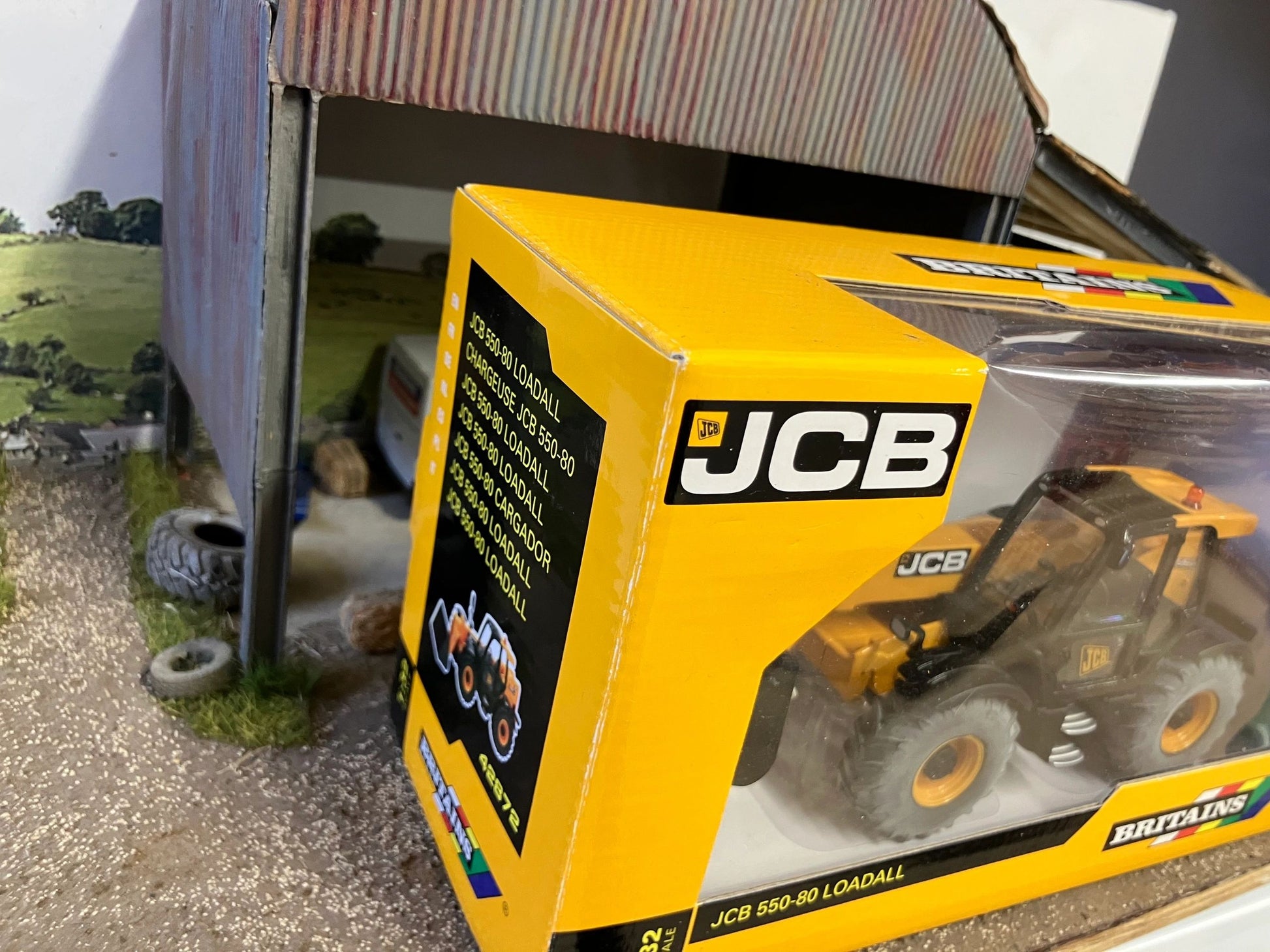 Vintage Britains JCB 550-80 Loadall 1:32 scale 42872 Image 3