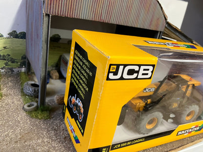 Vintage Britains JCB 550-80 Loadall 1:32 scale 42872 Image 3