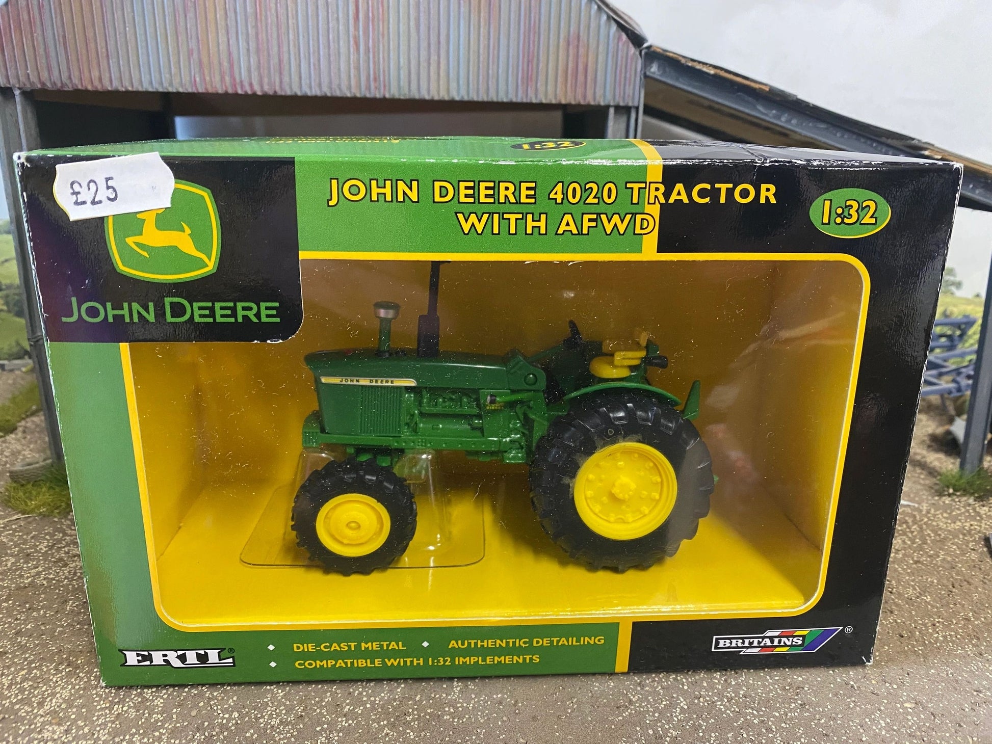 Vintage Britains John Deere 4020 AFWD Tractor 1:32 scale 42336 Image 3