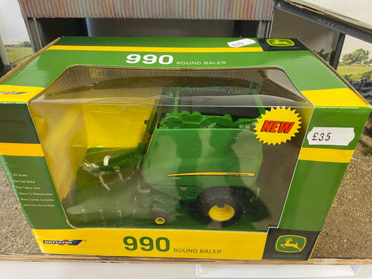 Vintage Britains John Deere 990 round baler 1:32 scale 42784 Image 2