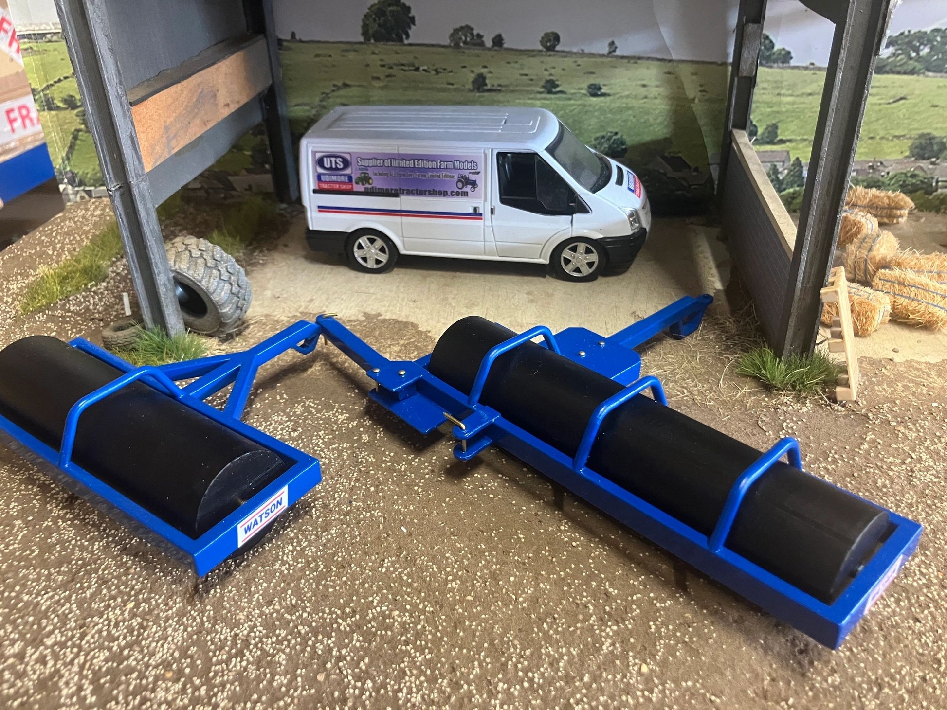 Watson Scratch built 12ft and 10ft twin roller 1:32 scale Image 6