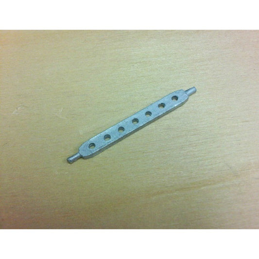 04114 Bar with holes 32mm White Metal Artisan32 Tractor farm machinery 1:32 scale