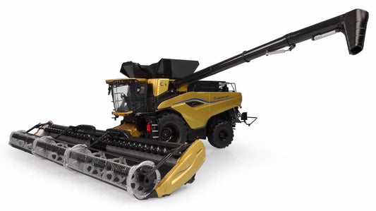 New Holland CR11 Gold Limited Edition 1:32 scale combine harvester by Universal Hobbies UH6829 with unloading auger
