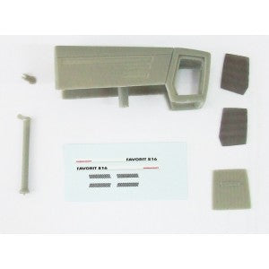 Fendt 816 Tractor Bonnet exhaust decal grill Conversion Kit Artisan32 farm machinery 1:32 scale 01301-A