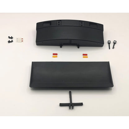 Front Blade & Rear Sledgehammer Scraper kit with lights Artisan32 Silage kit farm machinery 1:32 scale 03220