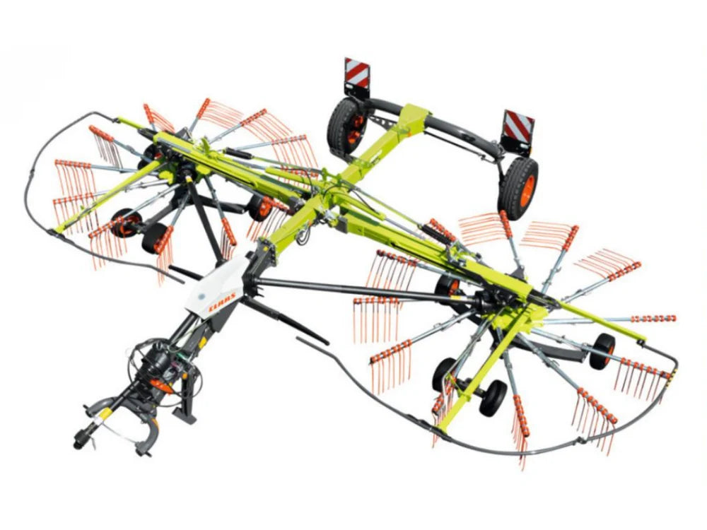 Britains 43427 Claas Liner 2900 Double Rotor Swath Rake 1:32 Scale – PRE-ORDER