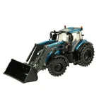 Britains Blue Valtra Front Loader Tractor black wheels 1:32 scale New BOXED 43352