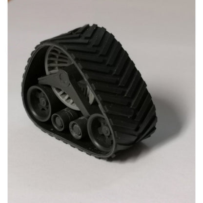 01315-G Set of 2 x Grey wheeled Tracks Tractor or Combine wheels Undercarriage Artisan32 farm machinery 1:32 scale (Copy)