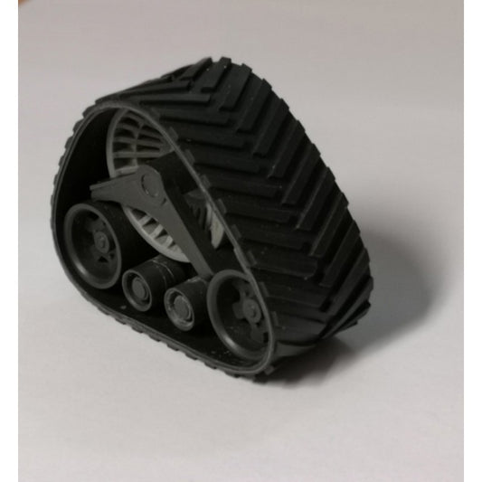 01315-G Set of 2 x Grey wheeled Tracks Tractor or Combine wheels Undercarriage Artisan32 farm machinery 1:32 scale (Copy)