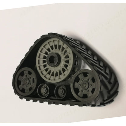 01314-G Set of 2 x Grey wheeled Tracks Tractor or Combine wheels Undercarriage Artisan32 farm machinery 1:32 scale