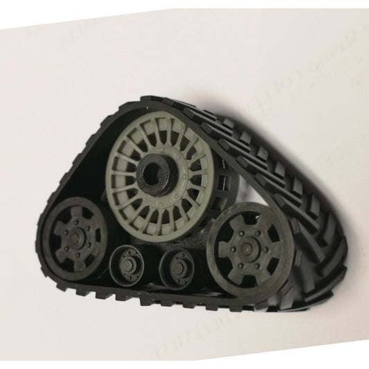 01314-G Set of 2 x Grey wheeled Tracks Tractor or Combine wheels Undercarriage Artisan32 farm machinery 1:32 scale