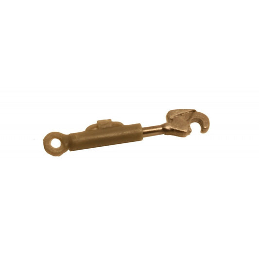 04143 3 point Linkage adjustable arm open end 27-37mm White Metal Artisan32 Tractor farm machinery 1:32 scale
